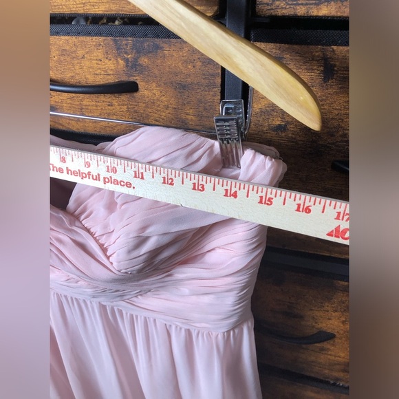 Lauren Ralph Lauren Soft Pink Strapless Dress size 8 - Picture 10 of 16